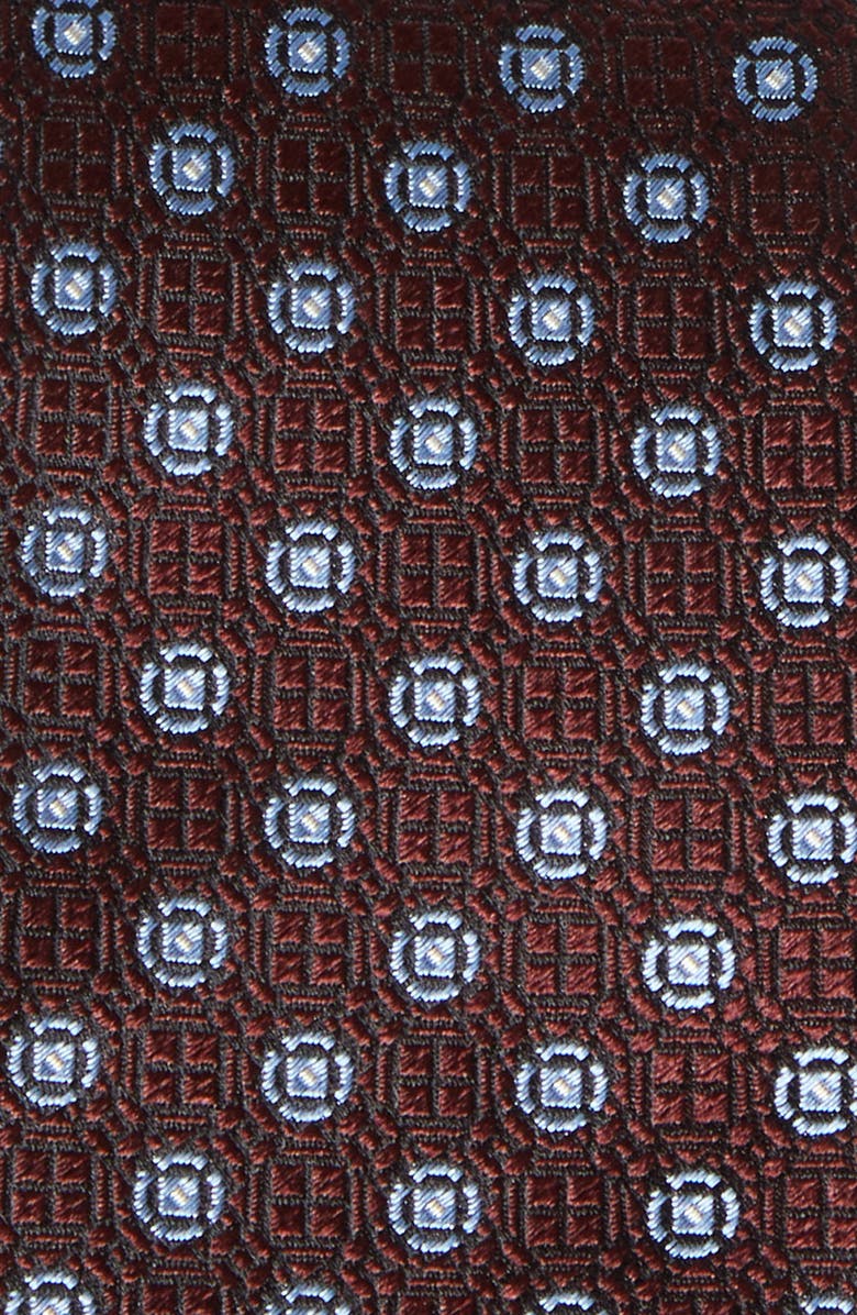 ZEGNA TIES Cinque Pieghe Medallion Silk Tie, Alternate, color,