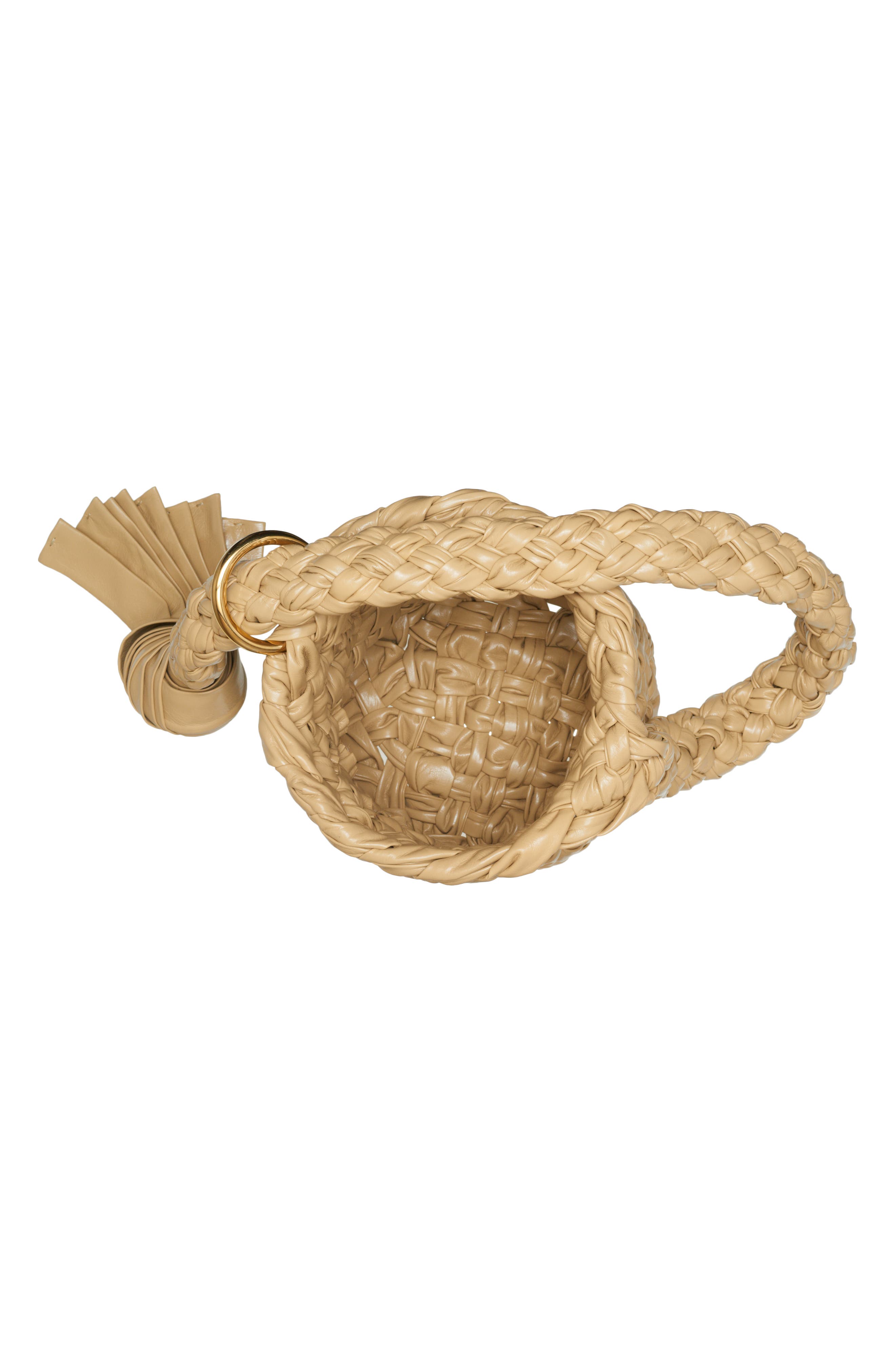 Bottega Veneta Kalimero Plissé Intrecciato Leather Bucket Bag, Alternate, color, 