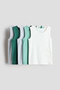 H&M 5-pack cotton tank tops