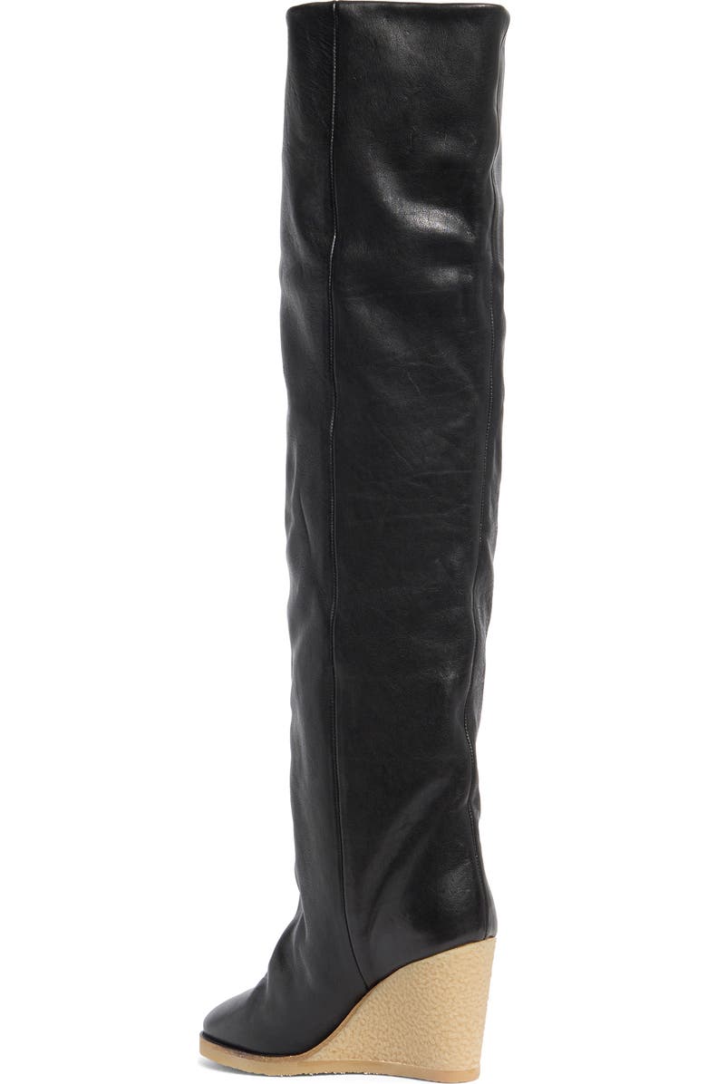 Isabel Marant Tilin Over the Knee Wedge Boot, Alternate, color,