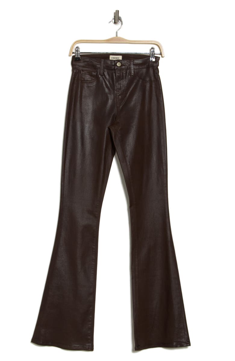 L'AGENCE Marty High Waist Flare Jeans, Alternate, color, 