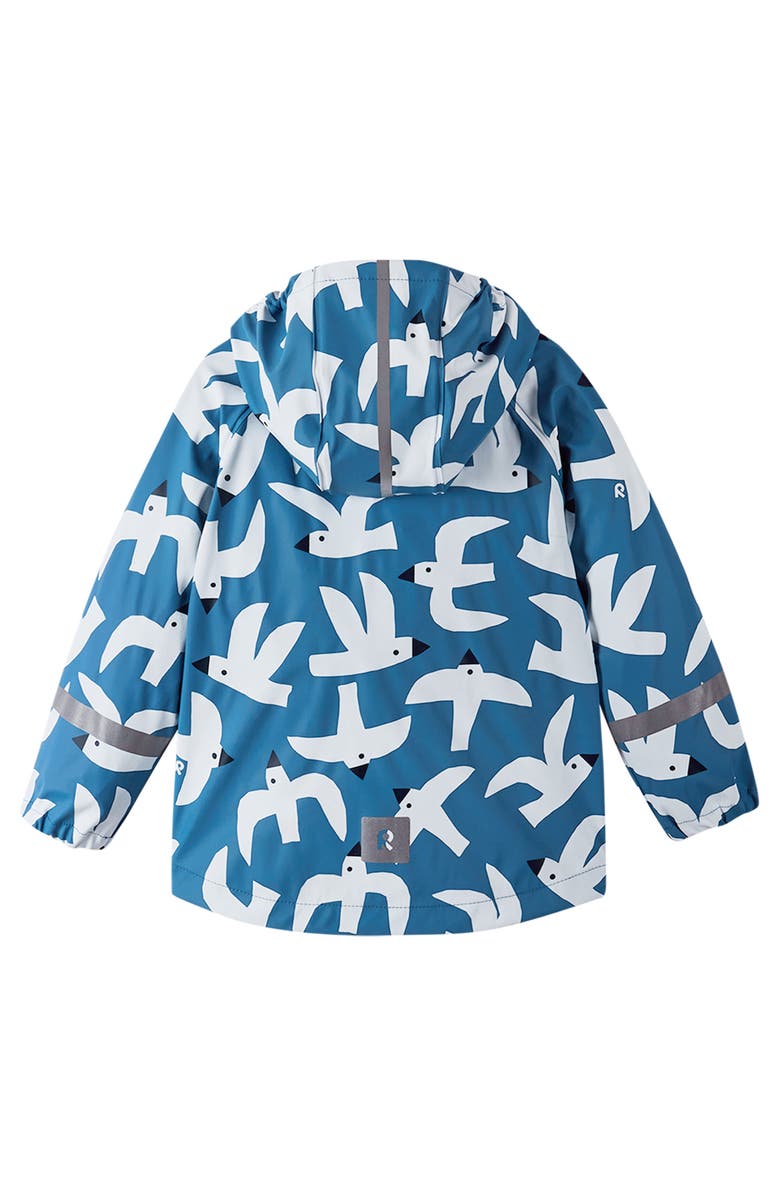Reima Kids' Vesi Waterproof Hooded Raincoat, Alternate, color, 