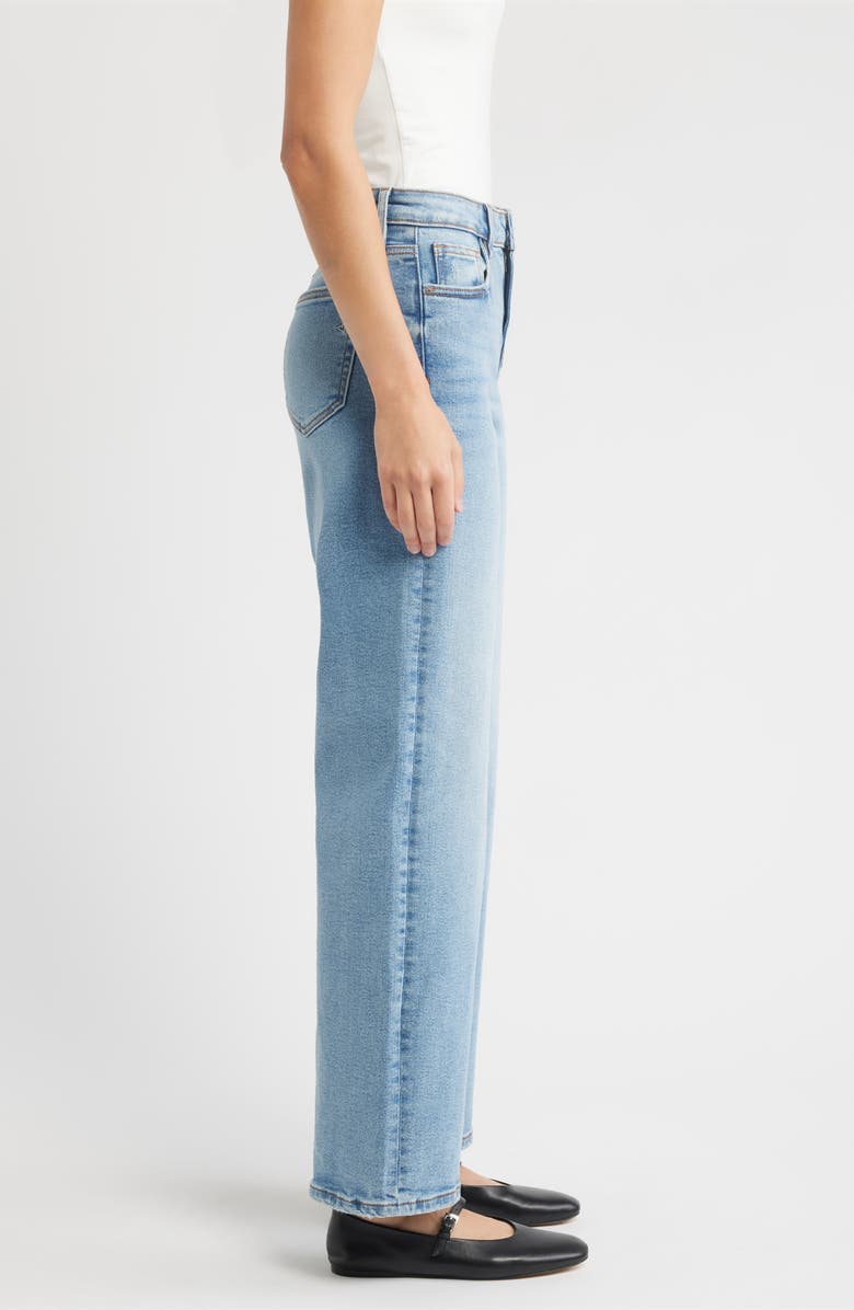 HIDDEN JEANS Wide Leg Dad Jeans, Alternate, color, Medium Wash