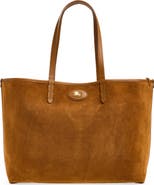 Burberry Bloomsbury Medium Reversible Leather & Suede Tote