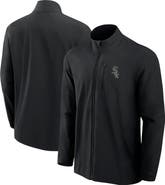 Fanatics Signature Men's Fanatics Signature Black Chicago White Sox Front Office Woven Full-Zip Jacket