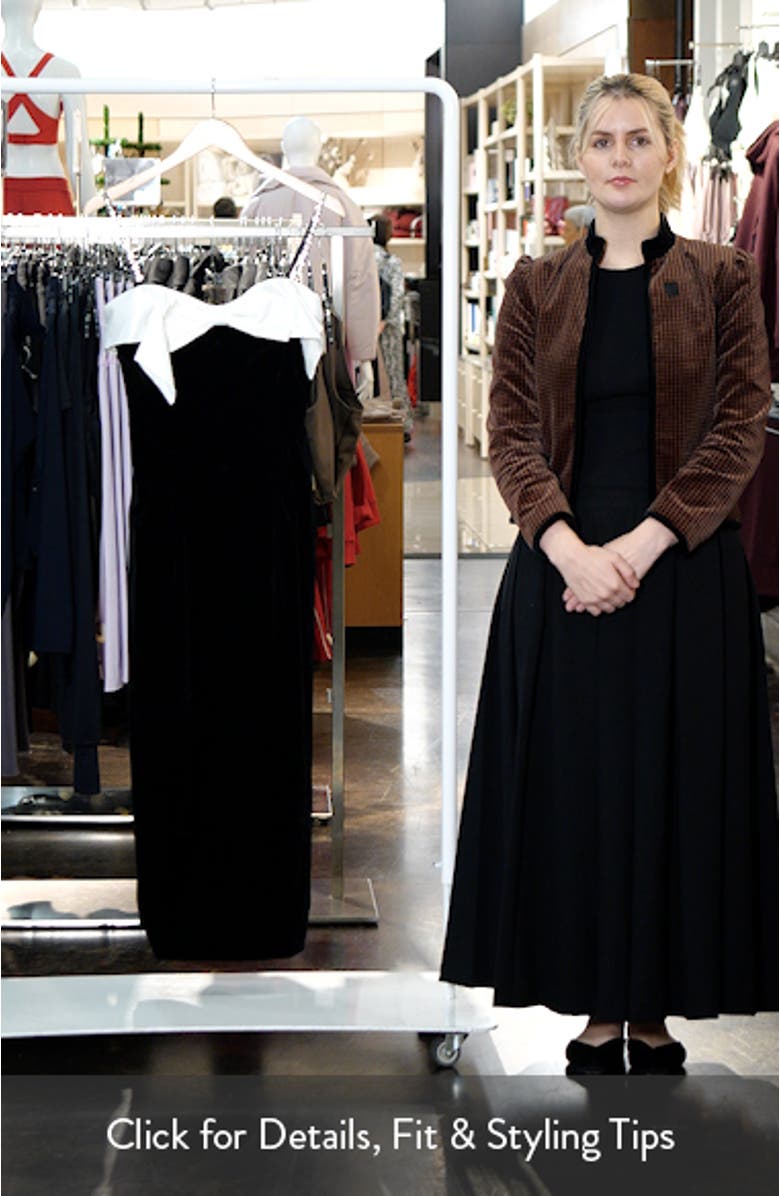 Kelly Velvet Maxi Dress, sales video thumbnail