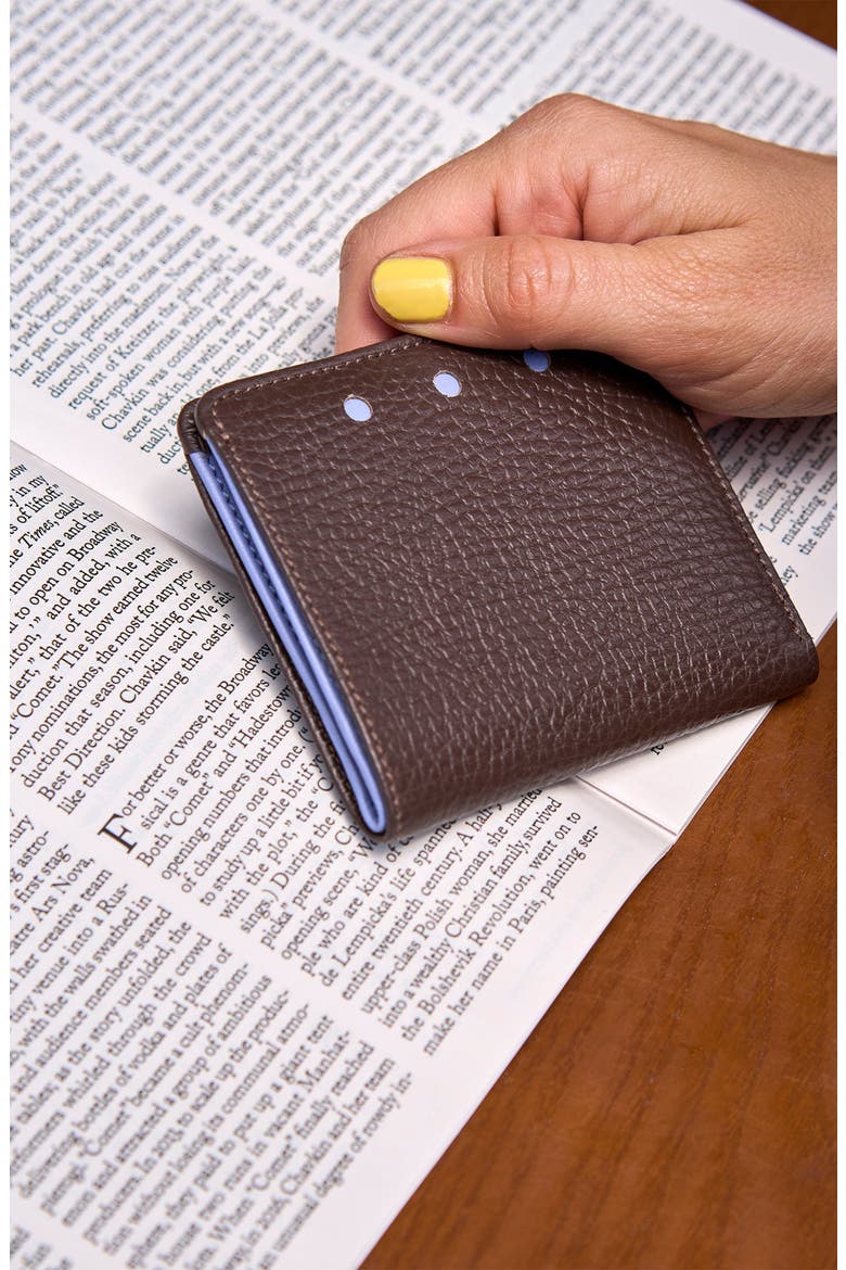 Ascot Snap Evening Wallet, Alternate, color, Espresso