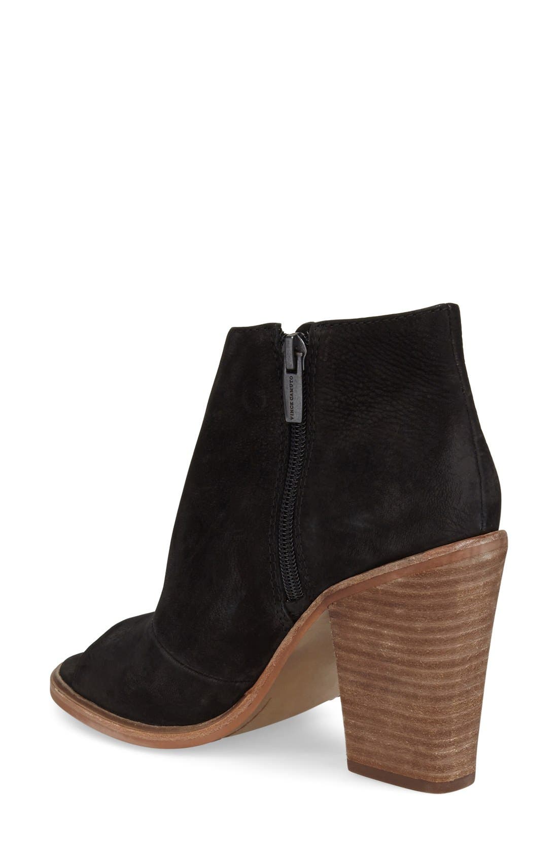 Vince Camuto 'Katleen' Peep Toe Bootie, Alternate, color, 