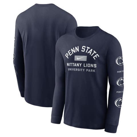 Men's Nike Navy Penn State Nittany Lions Classic Location Long Sleeve T-Shirt