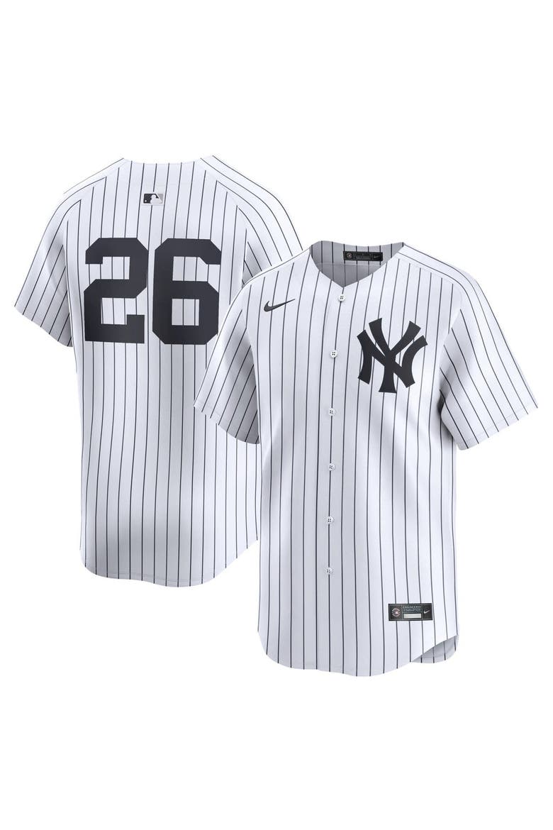 Men's Nike DJ LeMahieu White New York Yankees Home Limited Player Jersey, Main, color, White