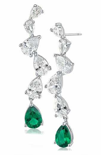 Zigzag Cascading Drop Earrings