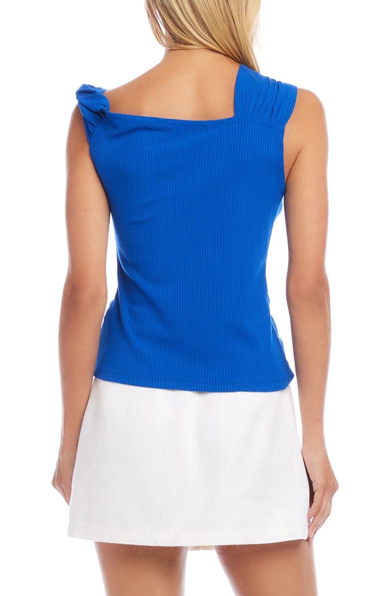 FIFTEEN TWENTY Nadia Asymmetric Neck Rib Top, Alternate, color, 