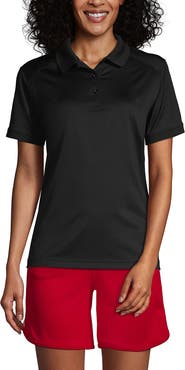 Lands' End School Uniform Young  Short Sleeve Rapid Dry Polo Shirt