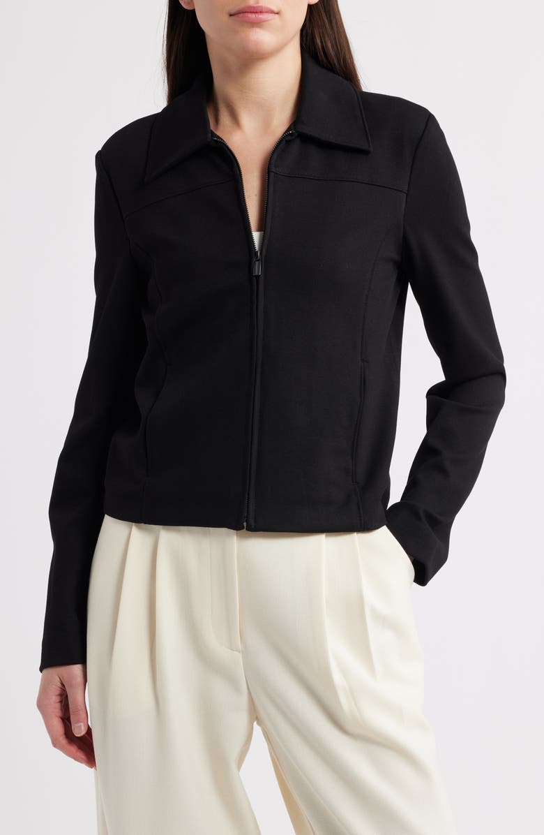 MANGO Goa Crop Jacket, Alternate, color, 