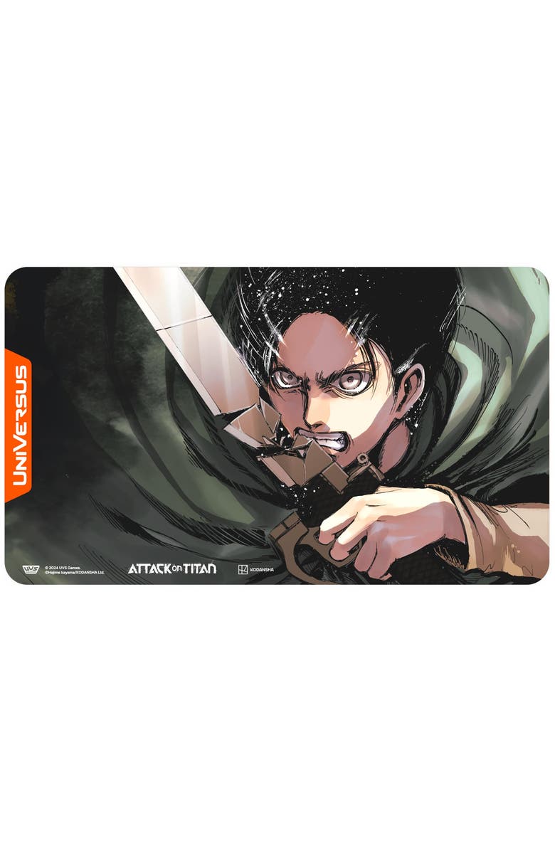 UniVersus Attack On Titan Battle For Humanity Eren Yeager Playmat, Main, color, Multicolored