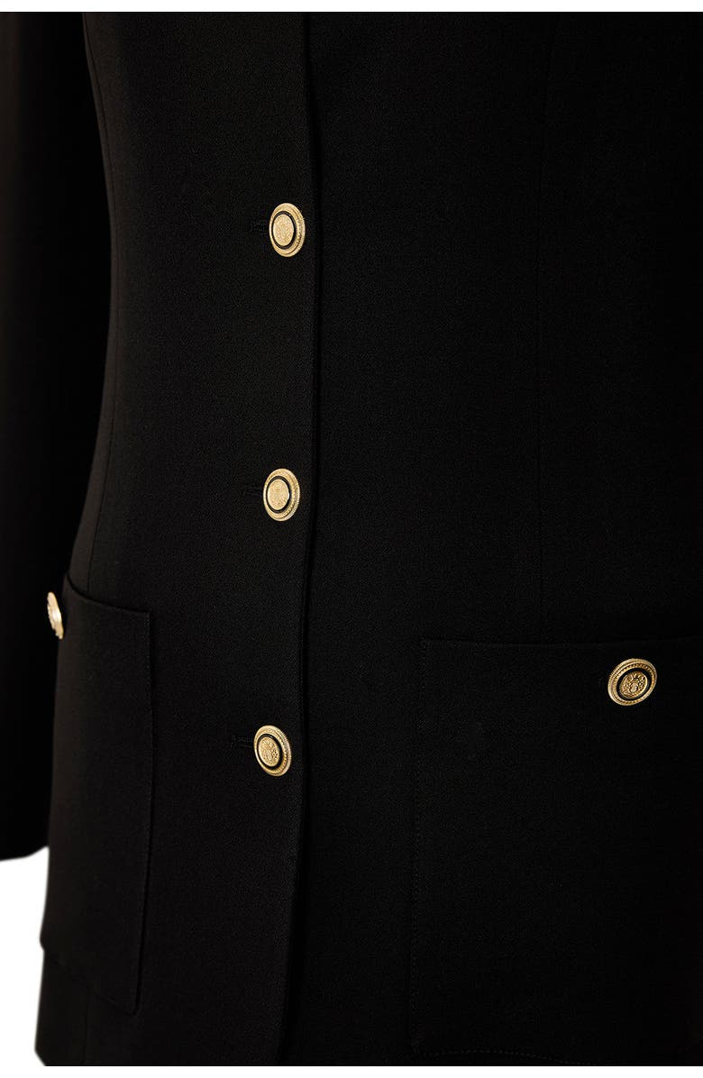 Exquise Jaime Blazer Jacket, Alternate, color, Black