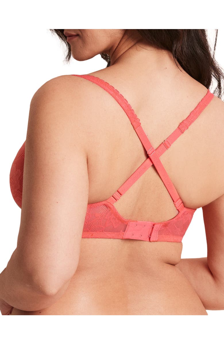 Adore Me Winona Unlined Full Coverage Bra, Alternate, color, Dark Pink