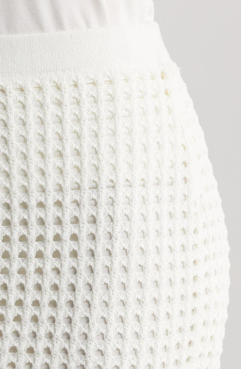 Vince Camuto Open Stitch Sweater Skirt, Alternate, color,
