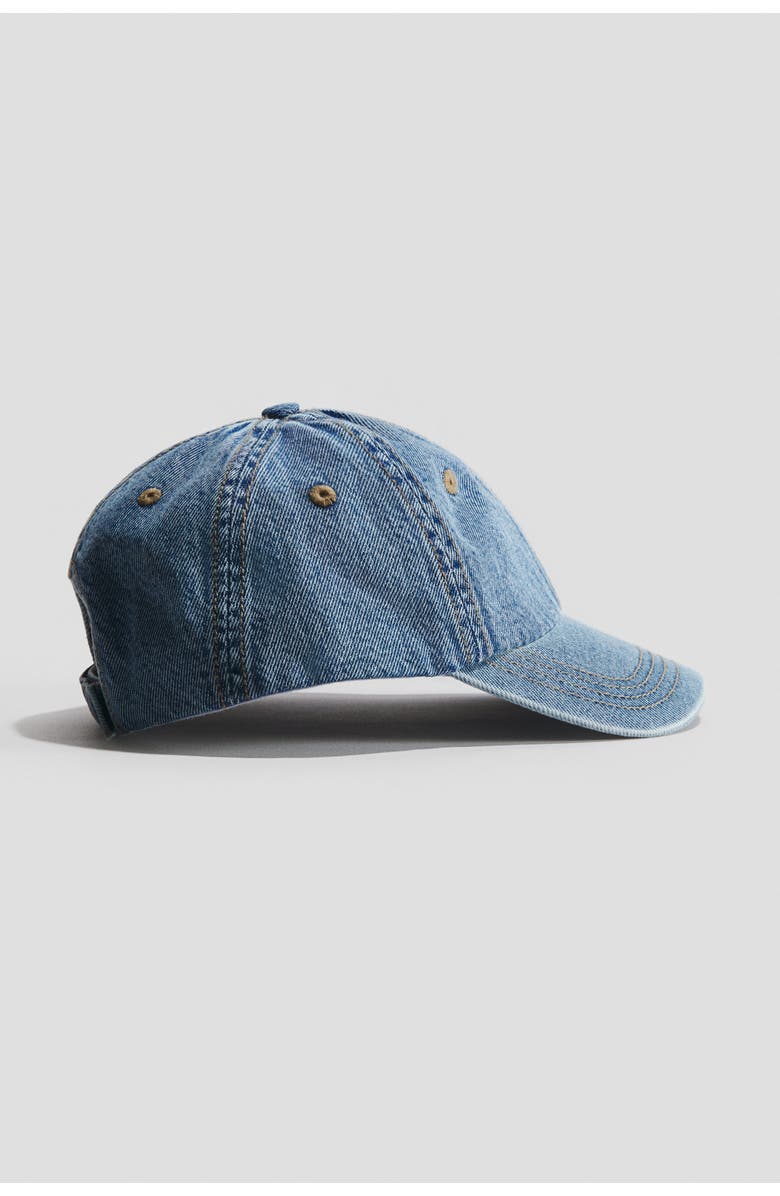 H&M Cap, Alternate, color, Denim Blue