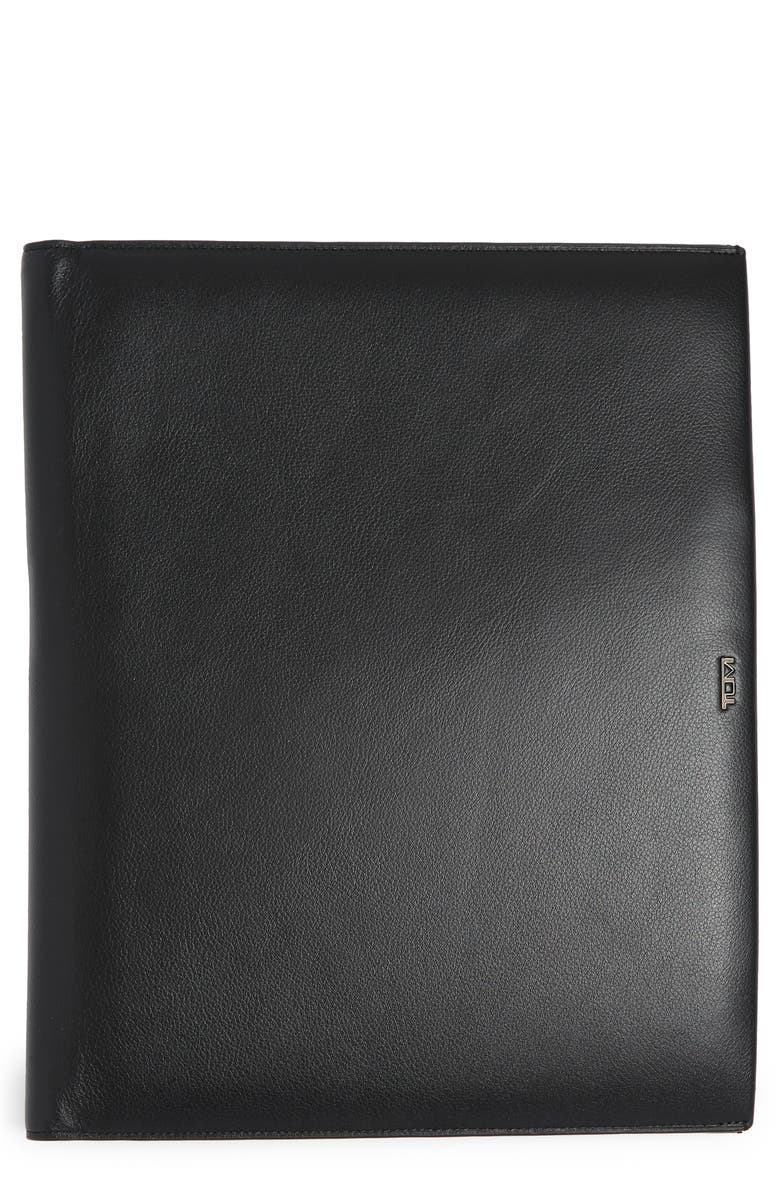 TUMI Nassau Leather Letter Pad, Main, color, 