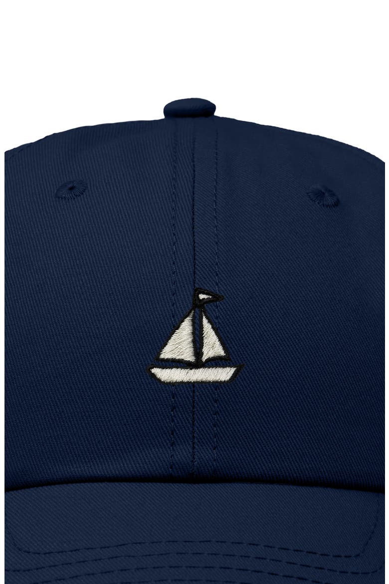 Sail Dad Cap, Alternate, color, Navy Blue