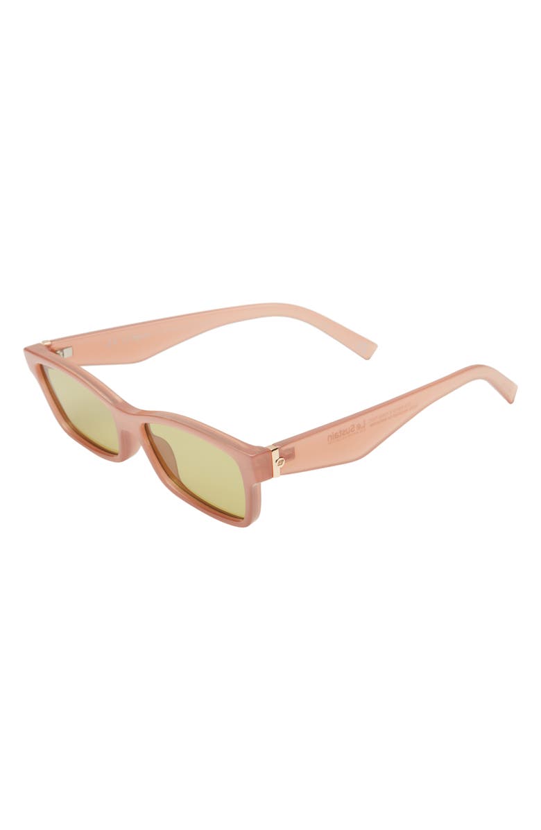 Le Specs Plateaux 56mm Cat Eye Sunglasses, Alternate, color, Clay