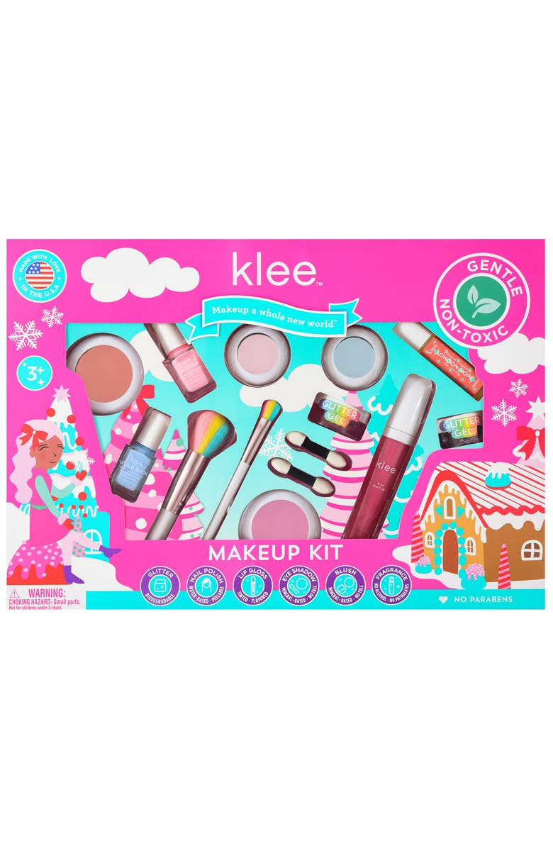 Klee Naturals Glitz Out Loud - Kids' Holiday Mineral Makeup Set, Alternate, color, Multi