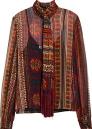 Diane von Furstenberg Garcele Silk Blouse