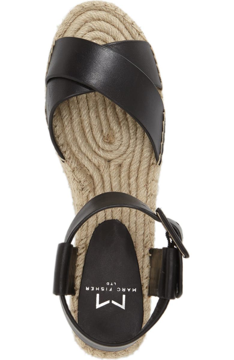 Marc Fisher LTD 'Vienna' Espadrille Sandal, Alternate, color,