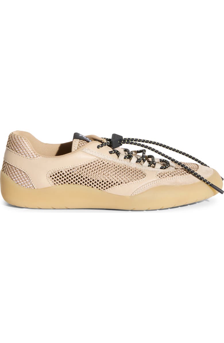 Prada Speedrock Mixed Media Sneaker, Alternate, color, Deserto