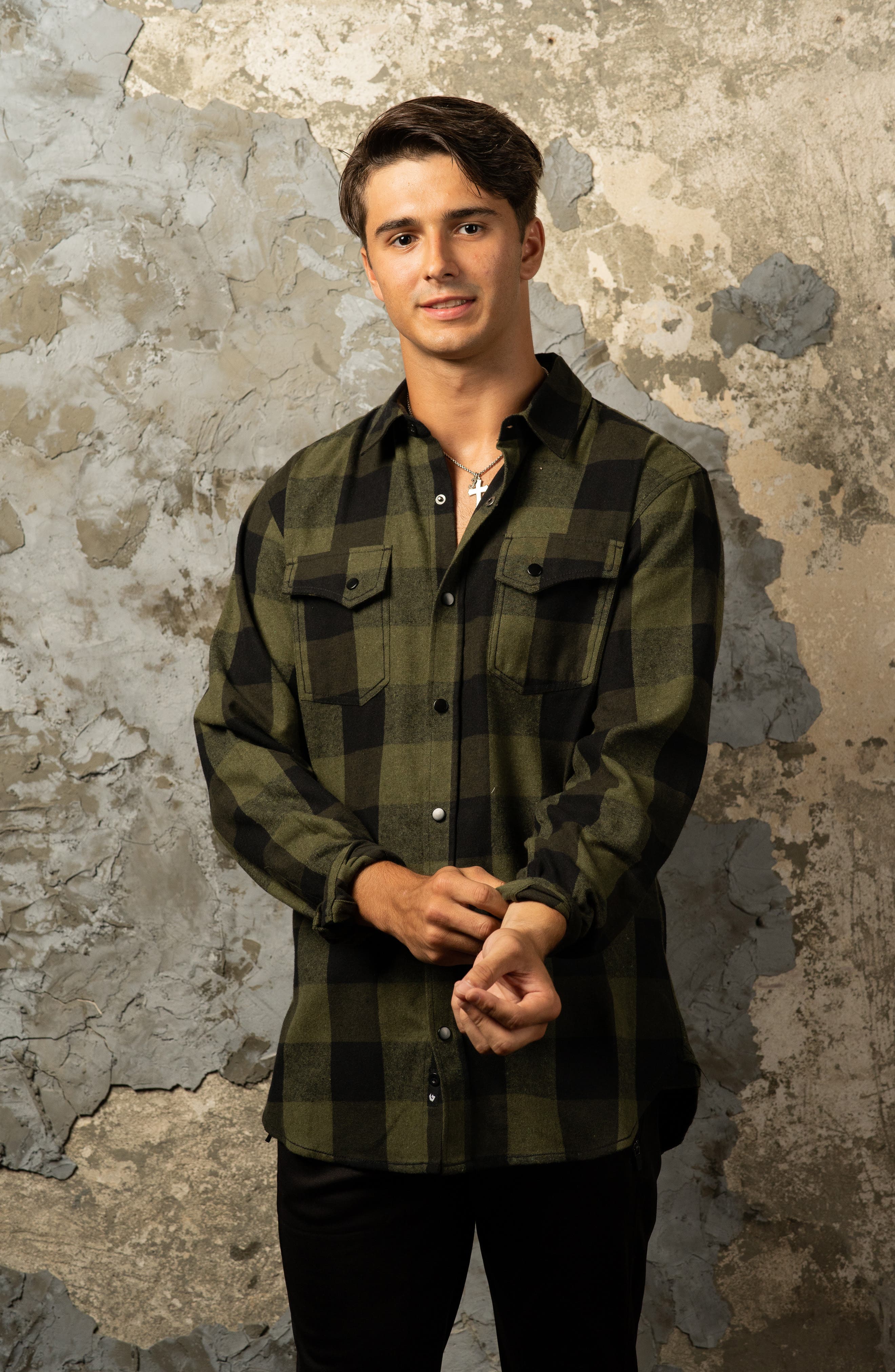 Plaid Flannel Shirt - image 4
