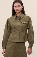 Rebecca Taylor Carmen Garment Dyed Jacket
