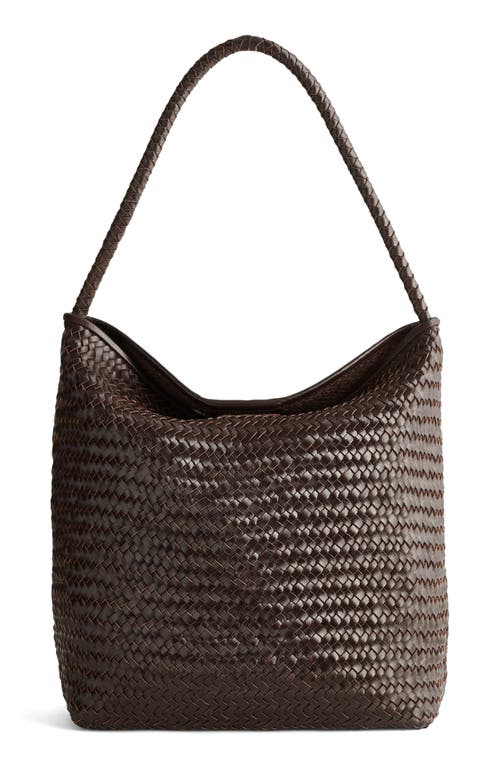 Madewell The Signature Woven Collection Bucket Bag in Coffee Bean at Nordstrom