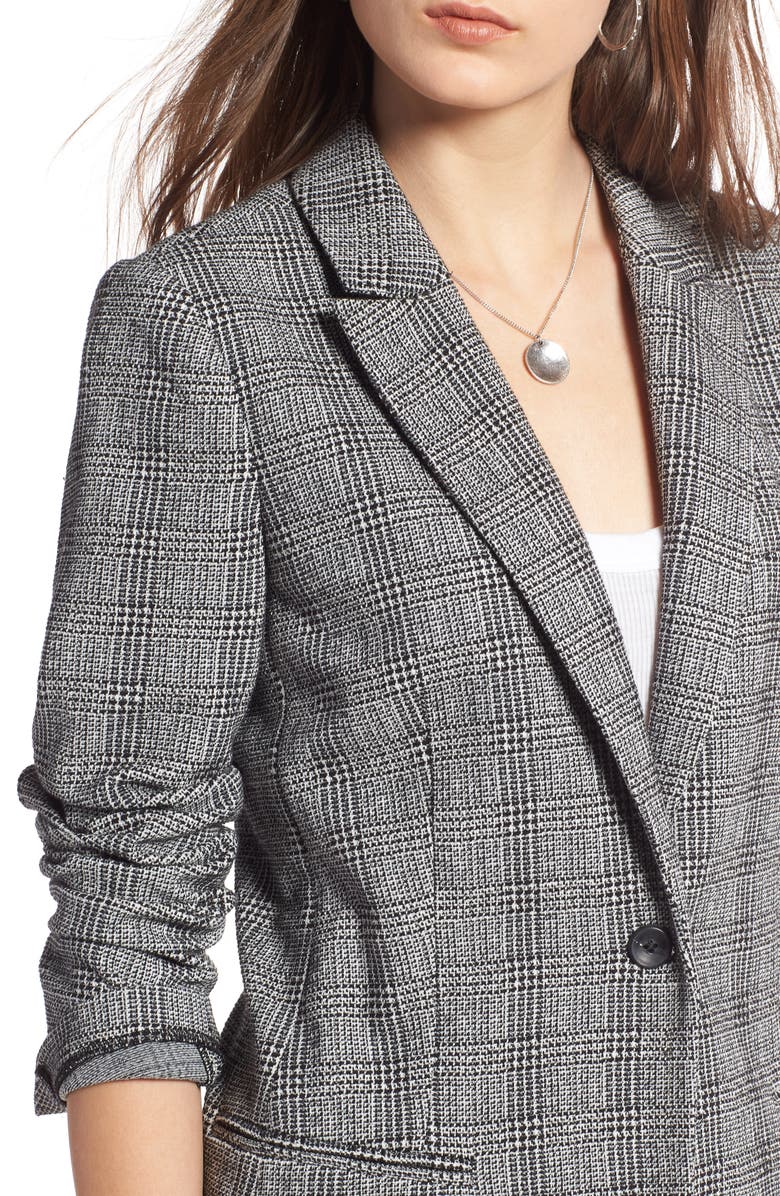 Treasure & Bond Glen Plaid Blazer, Alternate, color, 