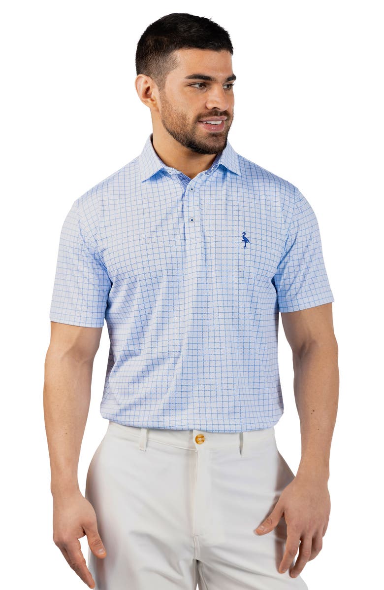 TailorByrd The Perfect Tailored Performance Polo, Alternate, color, Light Blue