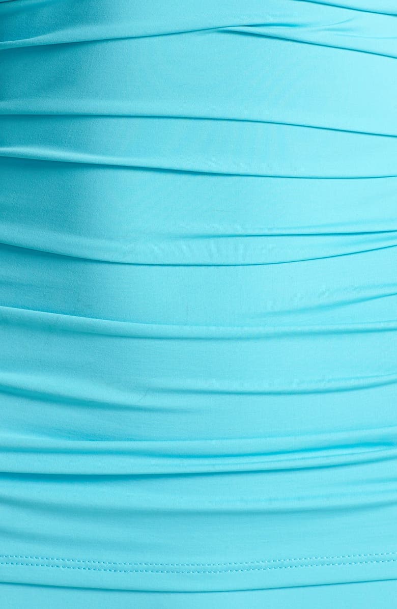 Tommy Bahama 'Deck Piping' Shirred One-Piece Swimsuit, Alternate, color,