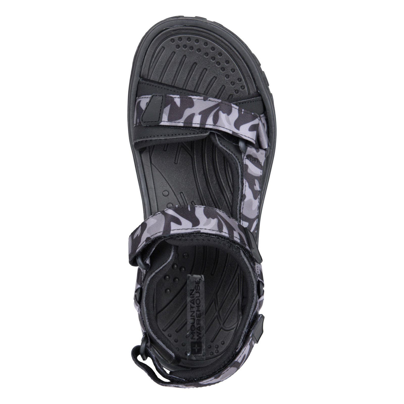 Crete Camo Sandals, Alternate, color, Dark Grey