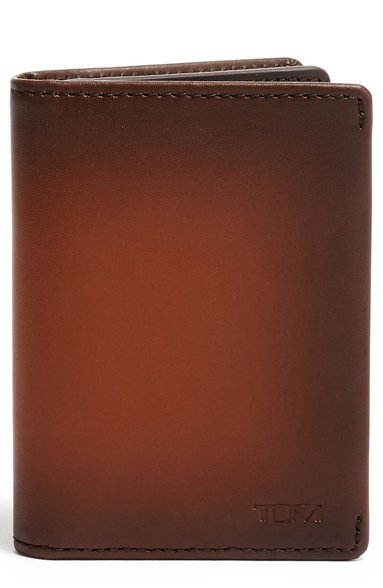 TUMI Hassau Gusseted Card Case, Main, color, 