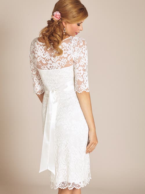 Tiffany Rose Maternity Amelia Maternity Dress In White