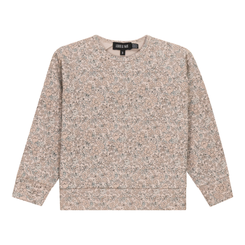 Floral Printed Long Sleeve Sweatshirt