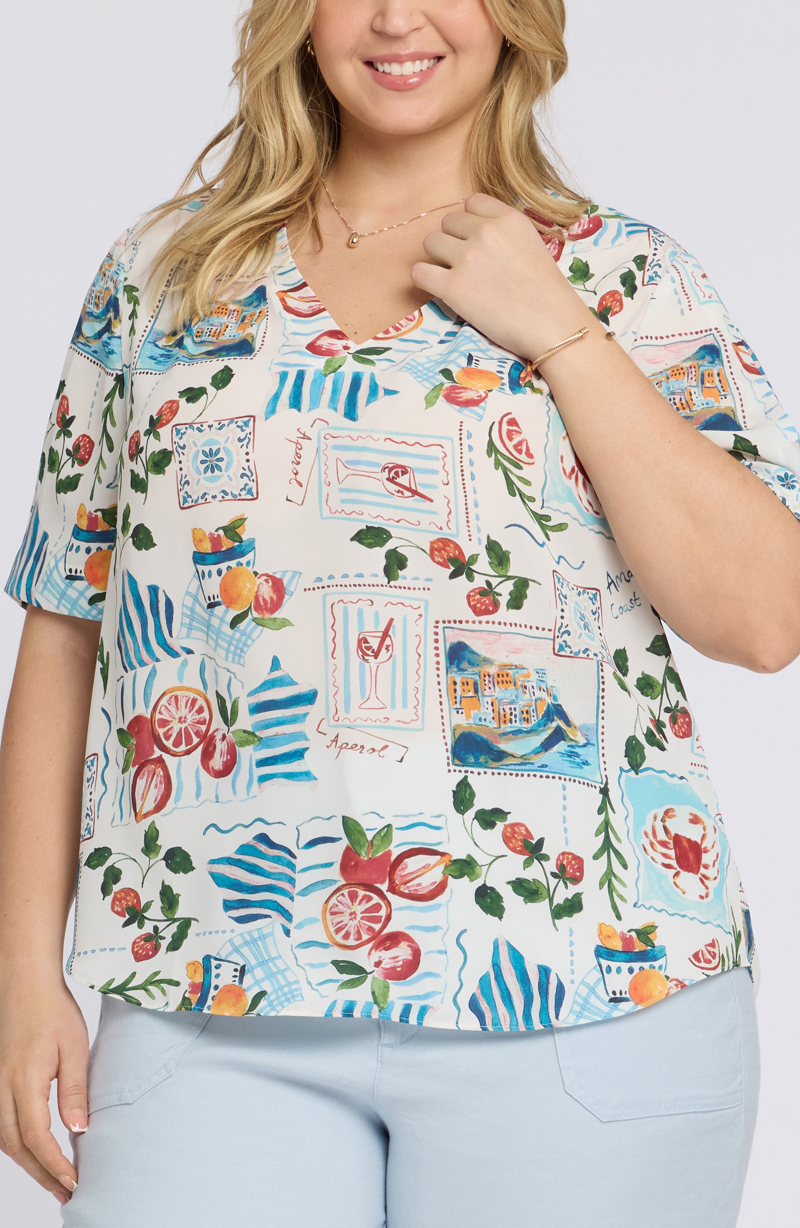 Charming Floral Top - image 5