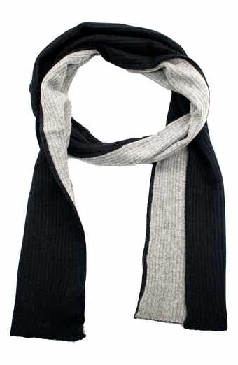 Portolano Two-Tone Rib Scarf