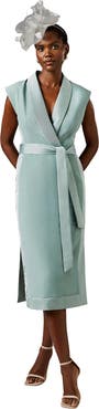 Coast Tux Satin Midi Dress
