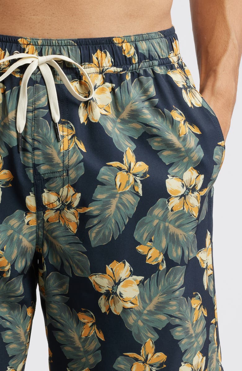 Fair Harbor The Anchor Swim Trunks, Alternate, color, Olive