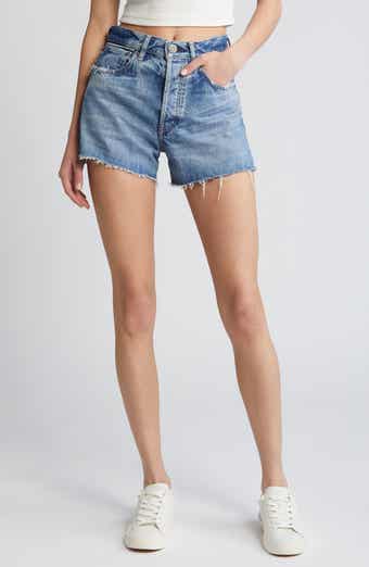 MOUSSY VINTAGE Dalemere Denim Cutoff Shorts