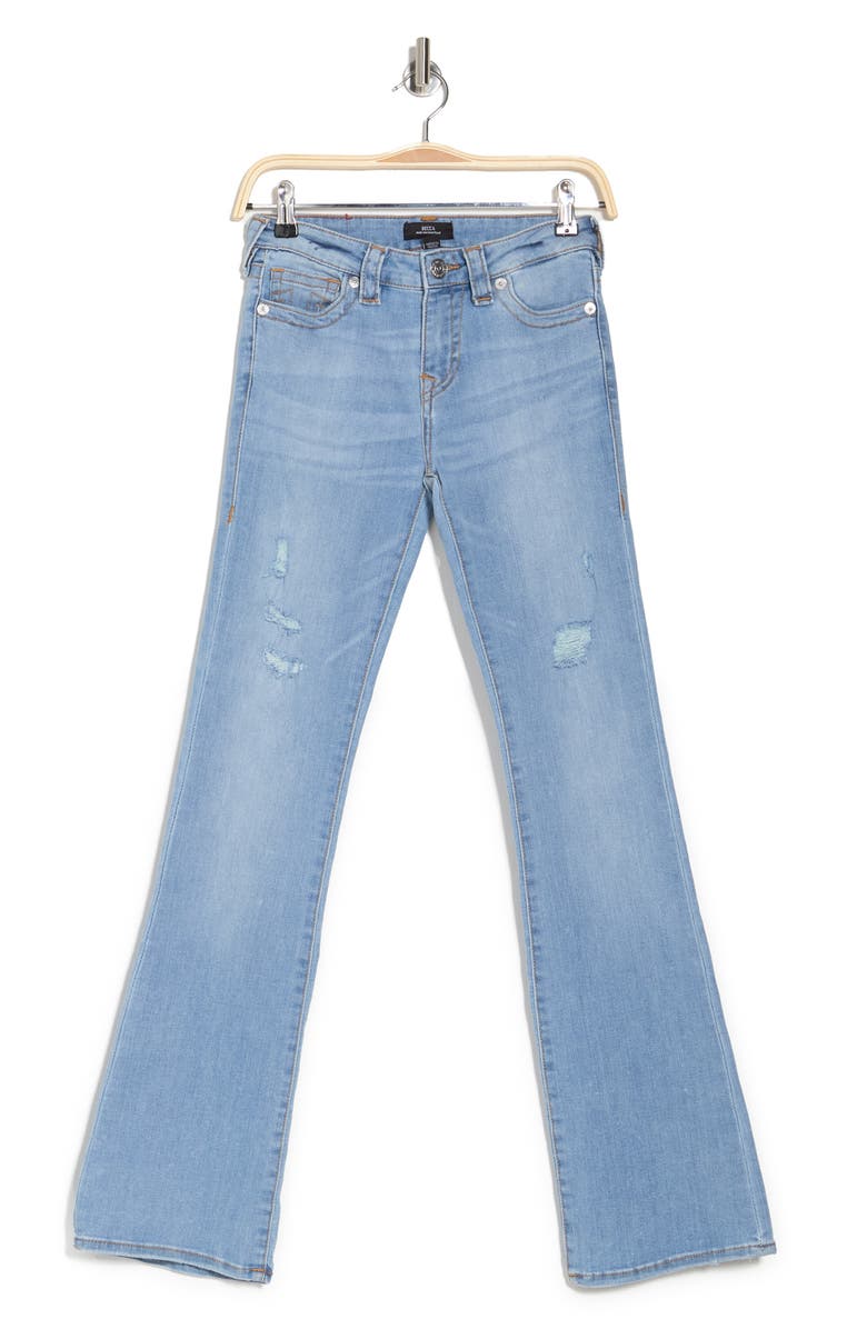 True Religion Brand Jeans TRUE RELIGION Becca Destroy Flare Jeans, Alternate, color, 