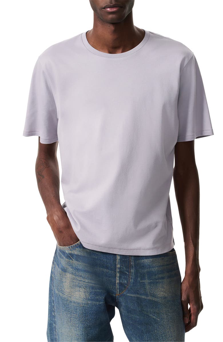 rag & bone Pure Pima T-Shirt, Main, color, Pastel Gray