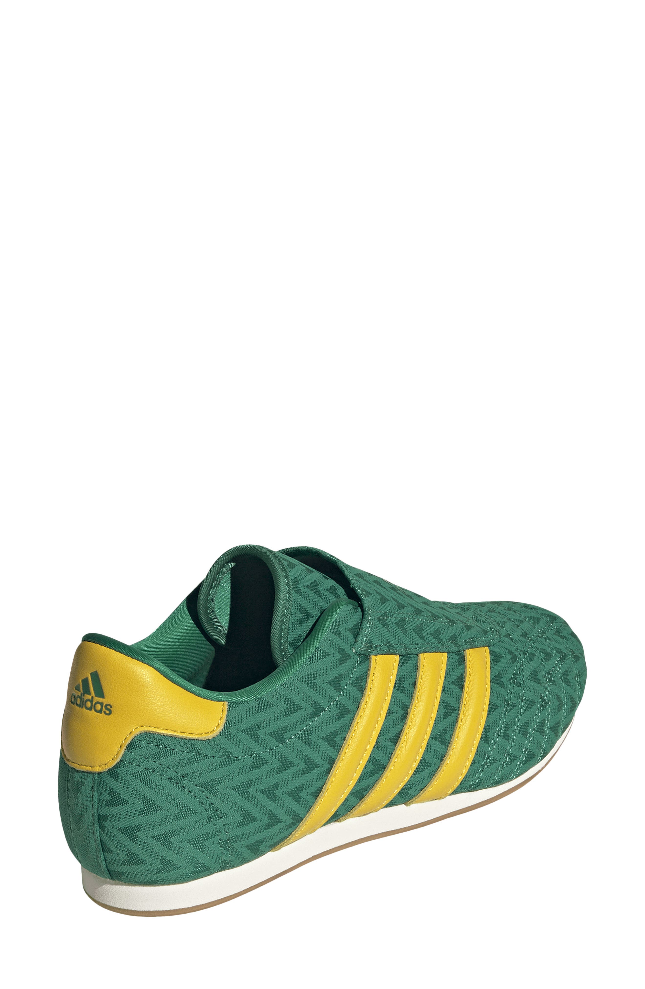 Taekwondo Shoe, Alternate, color, GREEN/ YELLOW/ OFF WHITE