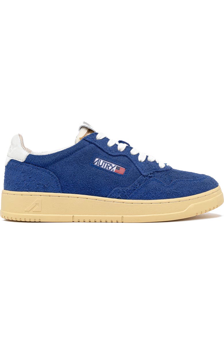 AUTRY Medalist Low Sneaker, Alternate, color, Blue Hair/ Suede