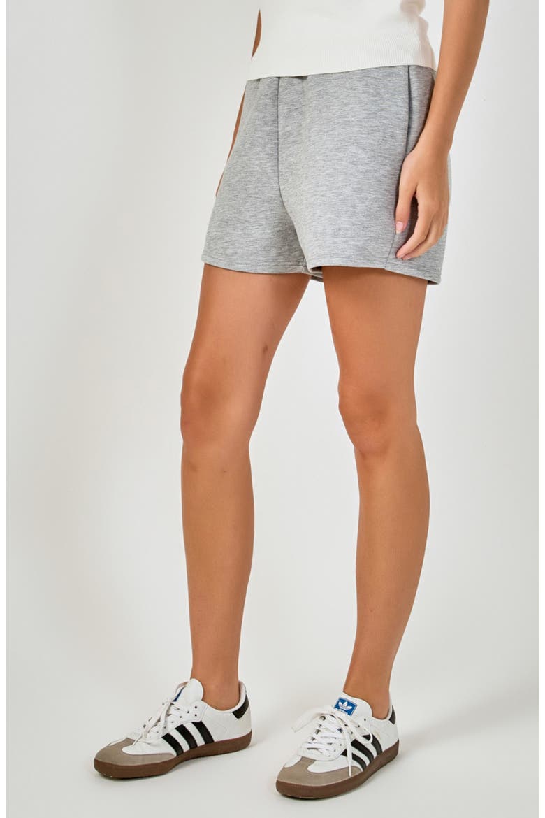 Pocketed Shorts, Alternate, color, HEATHER GREY
